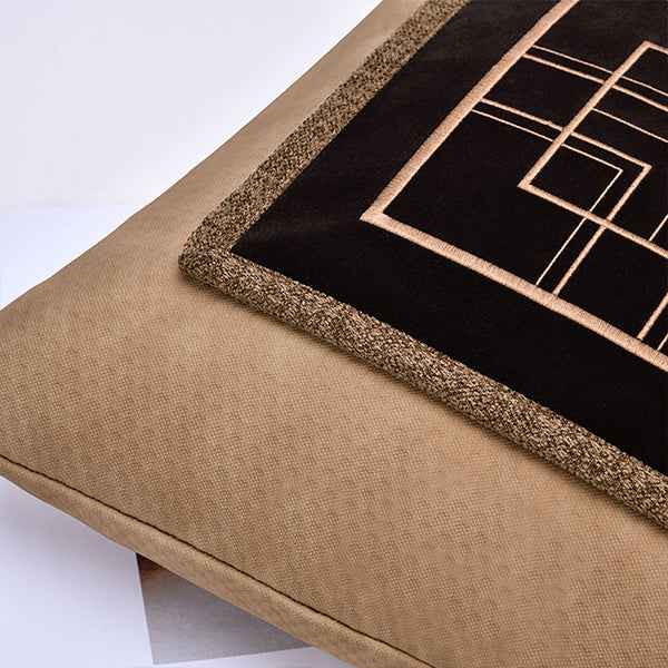 Solid, Abstract, Stripe, Yellow Brown Black 45x457