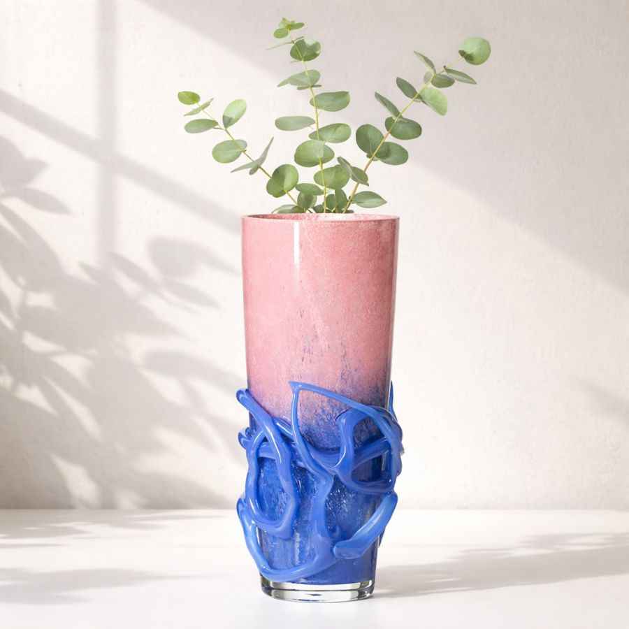 creative-pink-and-blue-handmade-decorative-glass-vase-14-x-14-x-36