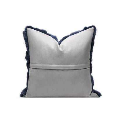 Fox Model, Blue Fur and Linen 45x452