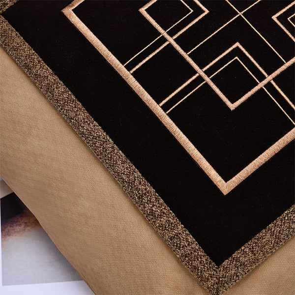 Solid, Abstract, Stripe, Yellow Brown Black 45x454